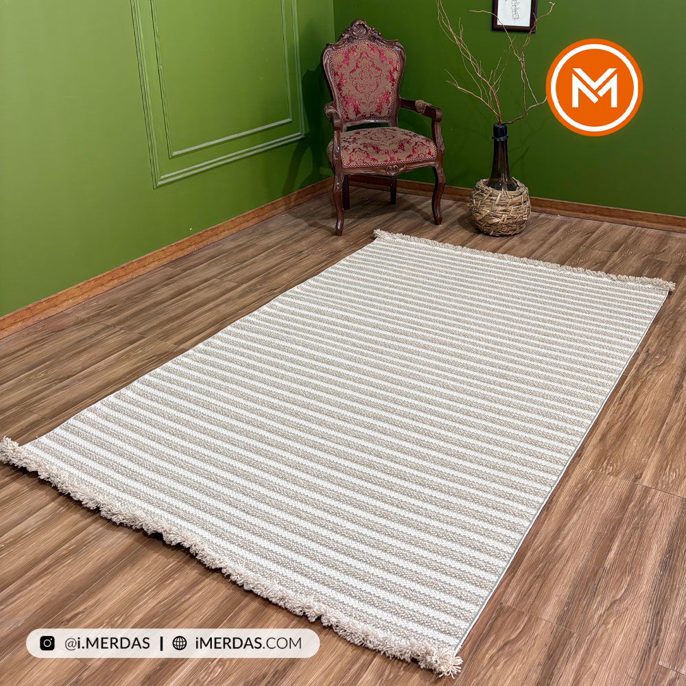 فرش پینترستی کد P02 زمینه نسکافه ای